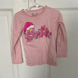 Barbie Festive Pink Long Sleeve Tee